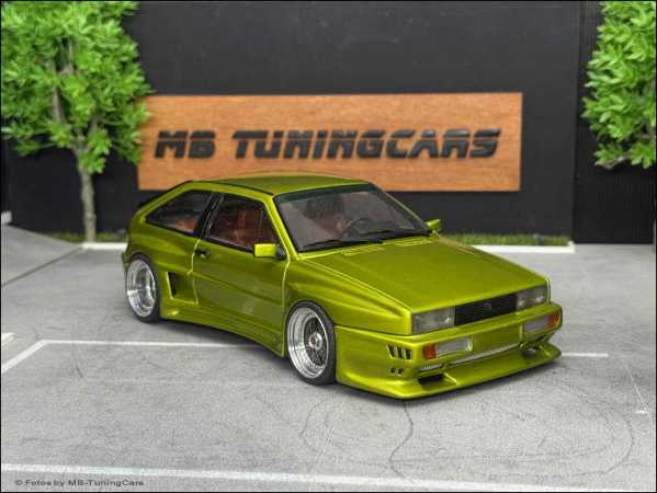 1:18 VW Scirocco GTX 16V MK2 Rieger GTO inkl. Acryl Vitrine